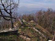 64 Scendo, per la prima volta, ai Roccoli della Passata, dal ripido sentiero 571